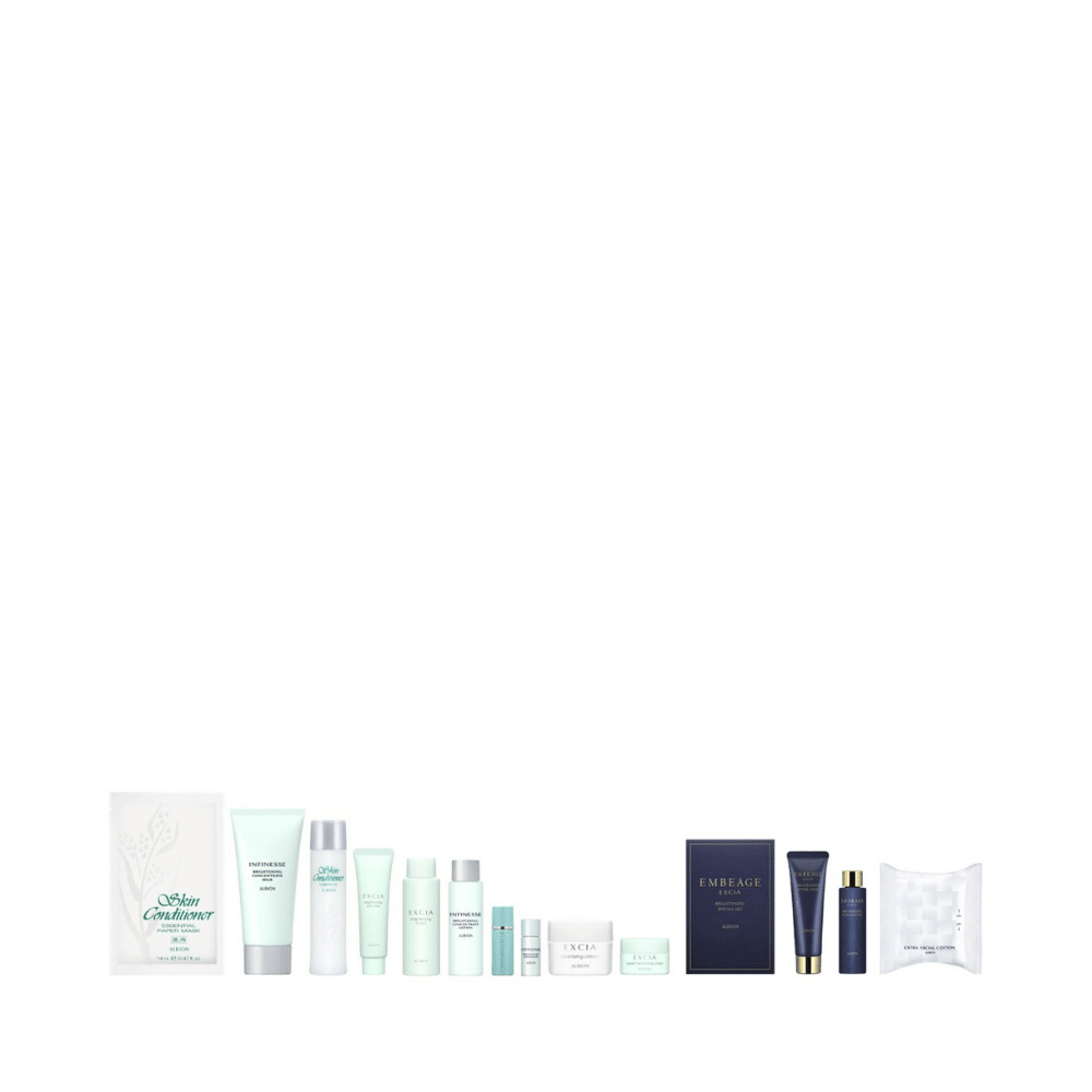 Receive 13 - pc gift (worth $391) with $490 nett spend on ALBION (Gift with Purchase) - Metro Singapore Departmental Store - Celebrating 69 Years in SG