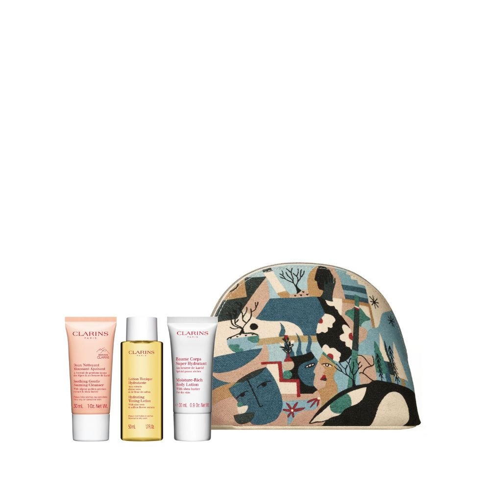 Receive 3-pc gift + Pouch (worth $59) with $200 nett spend on Clarins (Gift with Purchase) - Metro Singapore Departmental Store - Celebrating 69 Years in SG