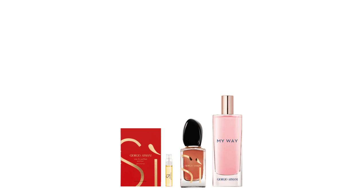 Receive 3-pc gift with $220 nett spend on Giorgio Armani Fragrance for HER (Gift with Purchase) - Metro Singapore Departmental Store - Celebrating 69 Years in SG