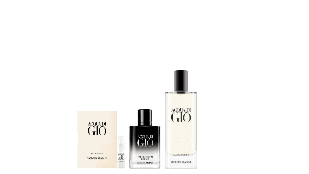 Receive 3-pc gift with $220 nett spend on Giorgio Armani Fragrance for HIM (Gift with Purchase) - Metro Singapore Departmental Store - Celebrating 69 Years in SG