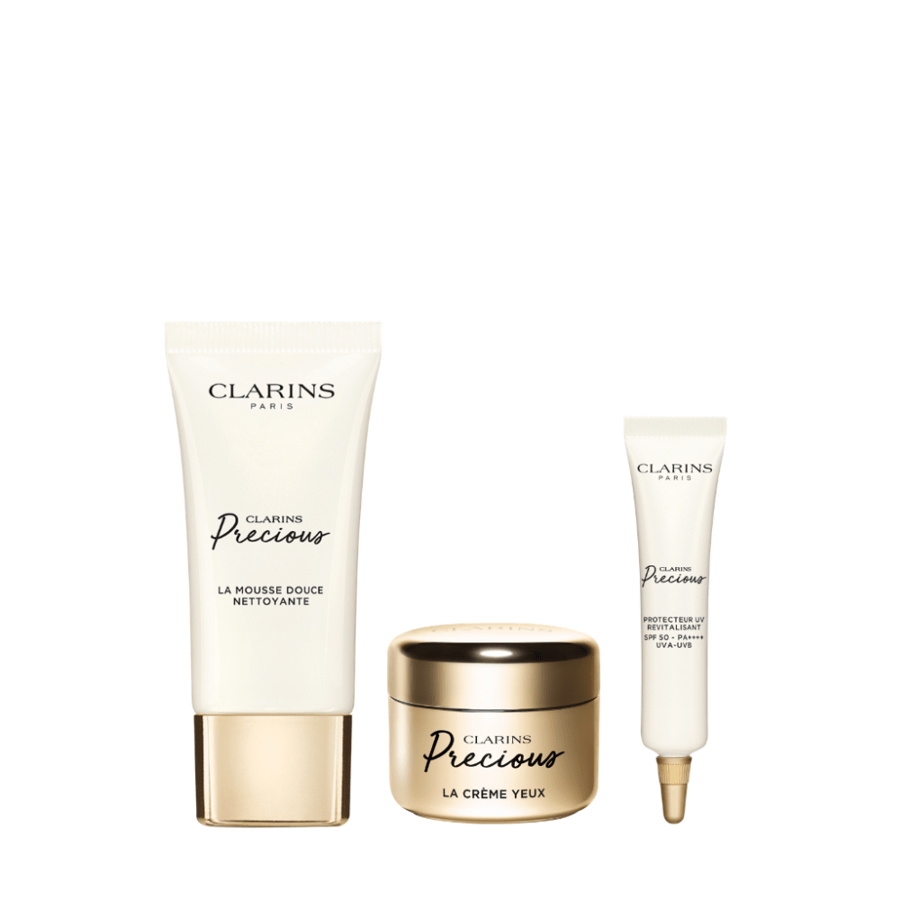 Receive 3 - pc gift (worth $114) with $600 nett spend on Clarins Precious Range (Gift with Purchase) - Metro Singapore Departmental Store - Celebrating 69 Years in SG