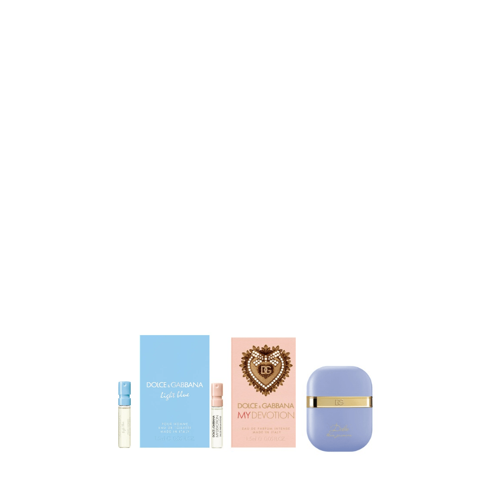 Receive 3-pc gift (Worth $17) with $180 nett spend on Dolce&Gabbana (Gift with Purchase) - Metro Singapore Departmental Store - Celebrating 69 Years in SG
