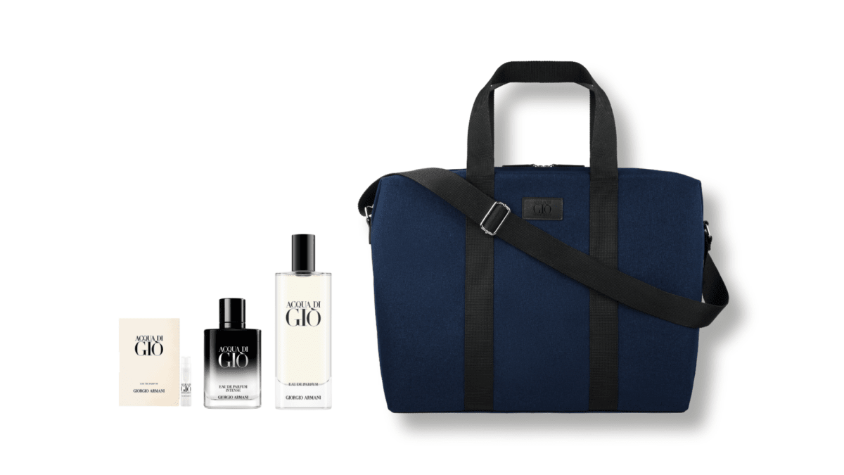 Receive 4-pc gift with $250 nett spend on Giorgio Armani Fragrance for HIM (Gift with Purchase) - Metro Singapore Departmental Store - Celebrating 69 Years in SG