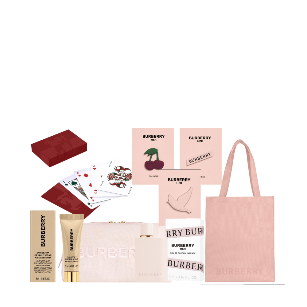 Receive 5 - pc gift & a Tote Bag (worth $167) with $420 nett spend on Burberry (Gift with Purchase) - Metro Singapore Departmental Store - Celebrating 69 Years in SG
