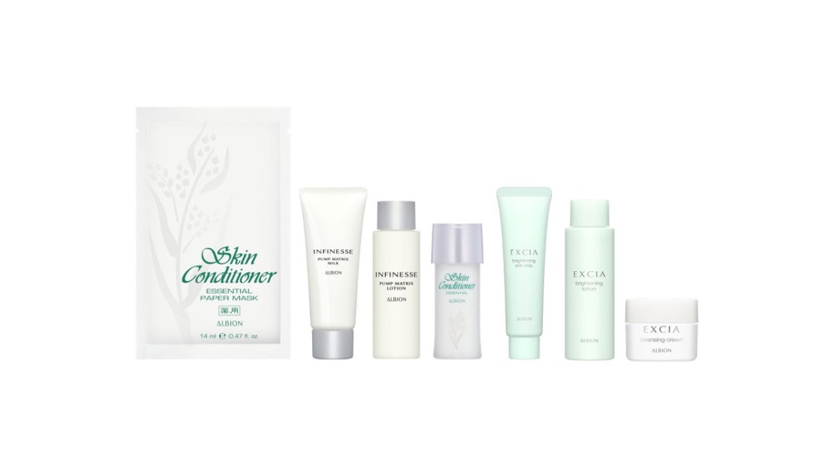 Receive 7pc gift (Worth $132) with $300 nett spend on ALBION (Gift with Purchase) - Metro Singapore Departmental Store - Celebrating 69 Years in SG