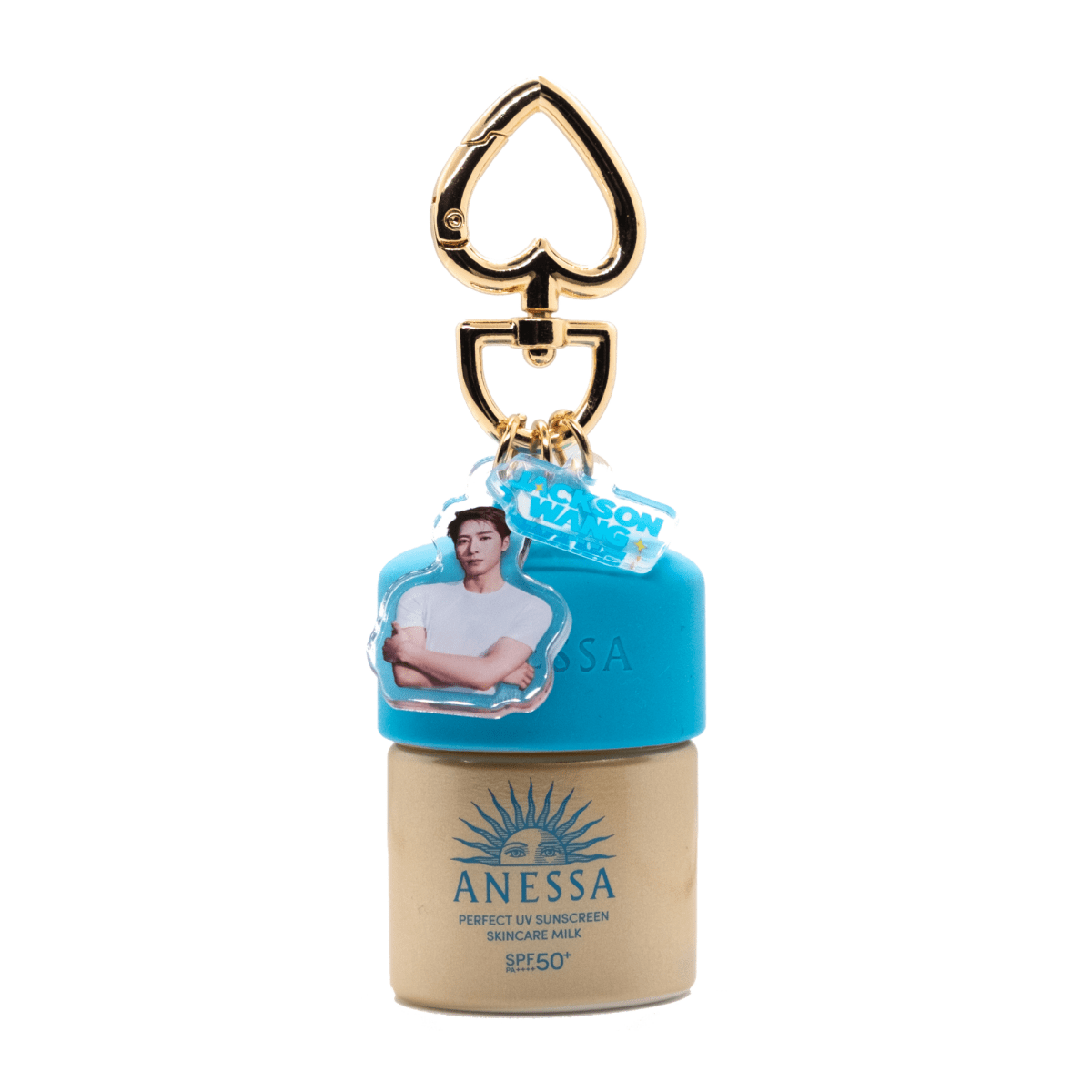 Receive a JacksonWangXANESSA Bag Charm & Perfect UV Milk 12ml with $60 nett spend on Anessa (Gift with Purchase) - Metro Singapore Departmental Store - Celebrating 69 Years in SG