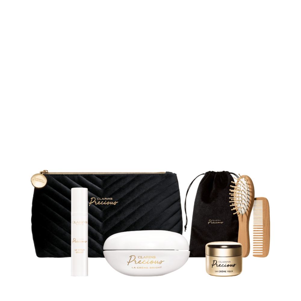 Receive additional 5 - pc gift (worth $477) with $1200 nett spend on Clarins Precious Range (Gift with Purchase) - Metro Singapore Departmental Store - Celebrating 69 Years in SG