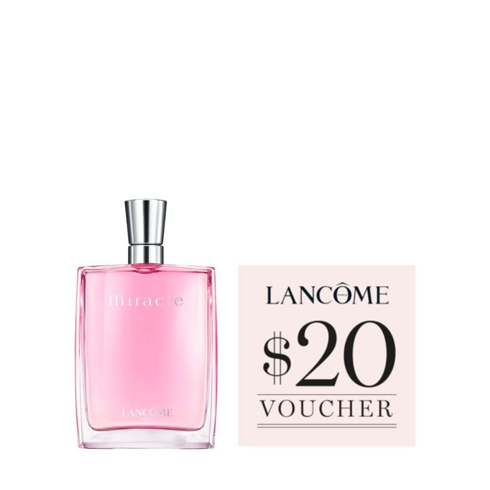 Receive an additional 1 full sized fragrance & $20 voucher with $580 nett spend on Lancome (Gift with Purchase) - Metro Singapore Departmental Store - Celebrating 69 Years in SG