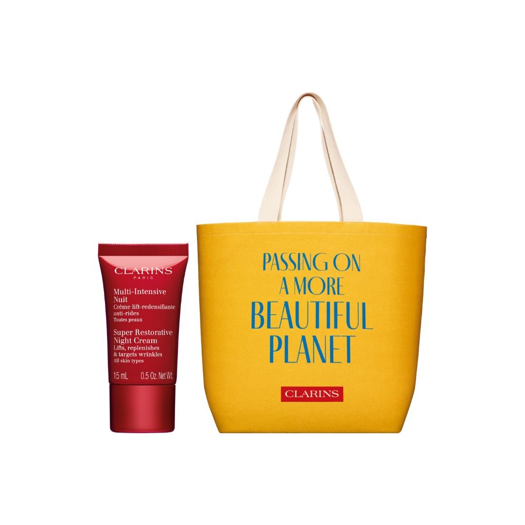 Receive an additional 1-pc Gift + Bag (worth $214) with $400 nett spend on Clarins (Gift with Purchase) - Metro Singapore Departmental Store - Celebrating 69 Years in SG