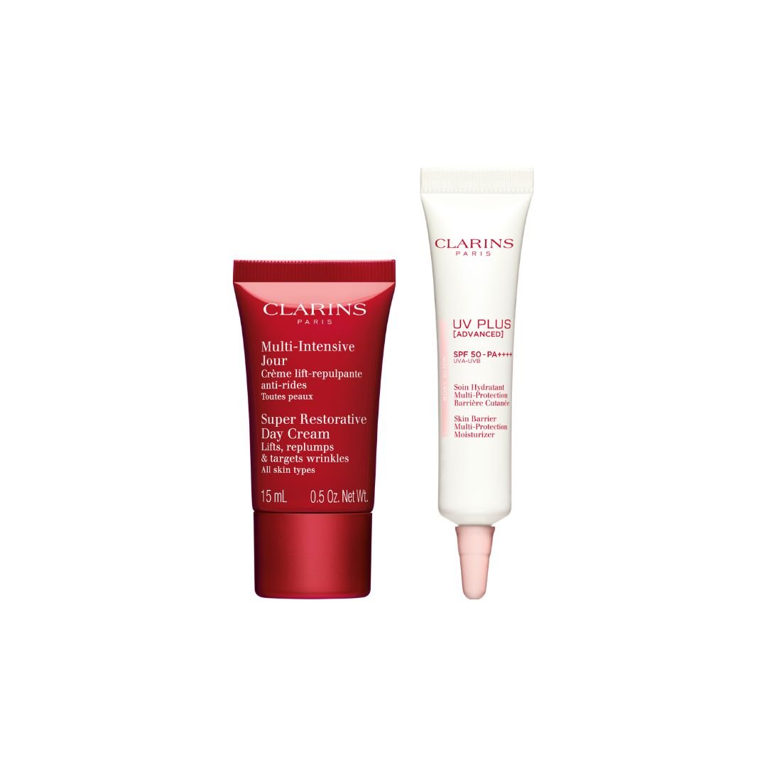 Receive an additional 2-pc gifts (worth $127) with $300 nett spend on Clarins (Gift with Purchase) - Metro Singapore Departmental Store - Celebrating 69 Years in SG