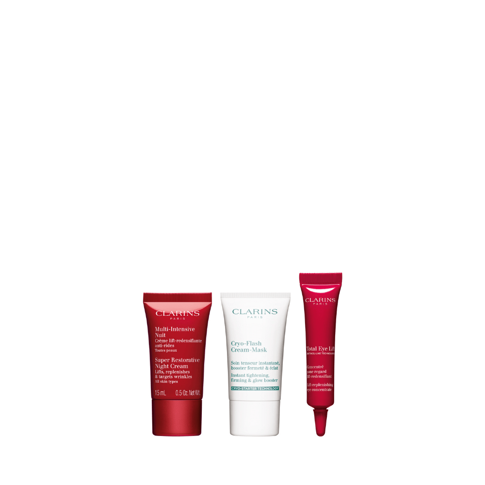 Receive an additional 3pc gifts (Worth $165) with $500 nett spend on Clarins (Gift with Purchase) - Metro Singapore Departmental Store - Celebrating 69 Years in SG