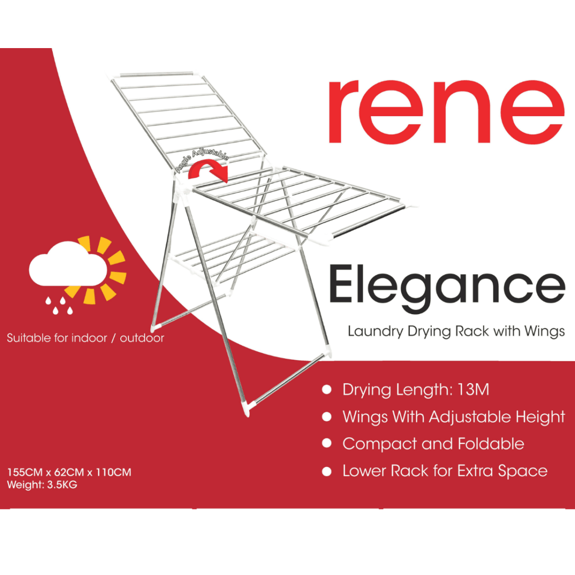 Rene Elegance Dryer E70600 - Metro Singapore Departmental Store - Celebrating 69 Years in SG