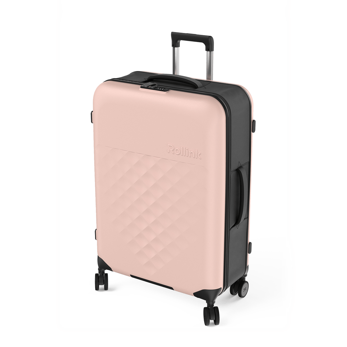 Rollink VEGA 360 Flex 4Wheel Spinner Luggage - Rose Smoke - Metro Singapore Departmental Store - Celebrating 69 Years in SG