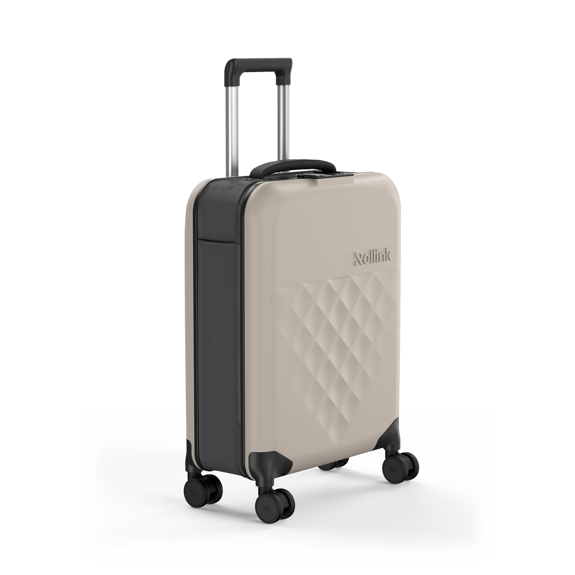 Rollink VEGA 360 Flex 4Wheel Spinner Luggage - Warm Grey - Metro Singapore Departmental Store - Celebrating 69 Years in SG
