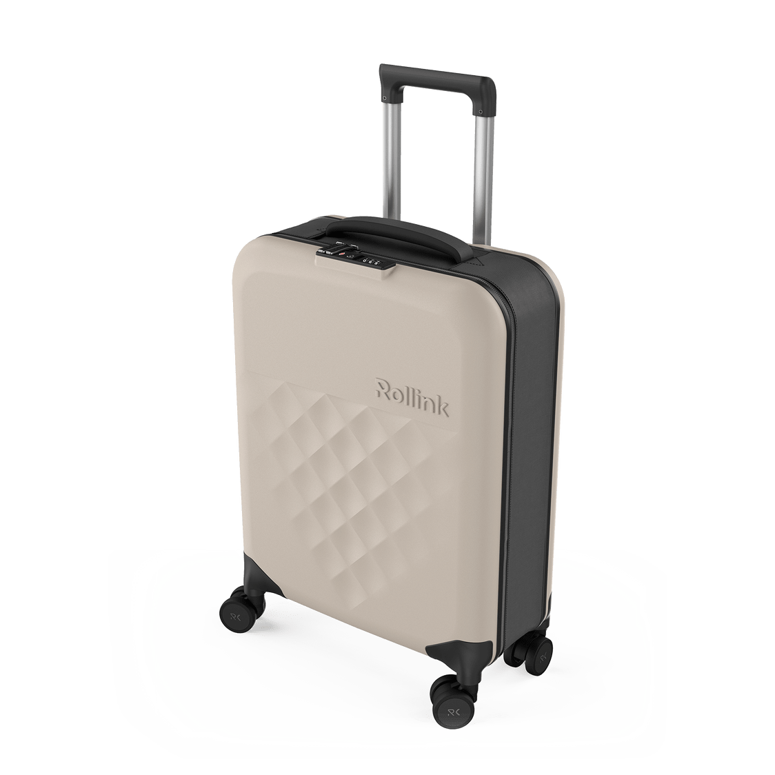 Rollink VEGA 360 Flex 4Wheel Spinner Luggage - Warm Grey - Metro Singapore Departmental Store - Celebrating 69 Years in SG