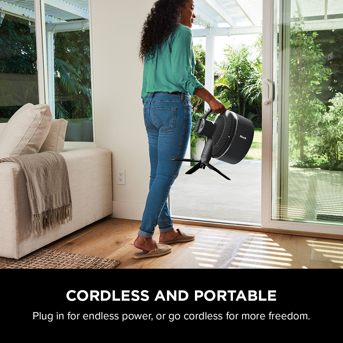 Shark FlexBreeze Cordless & Portable Fan (FA221) - Metro Singapore Departmental Store - Celebrating 69 Years in SG