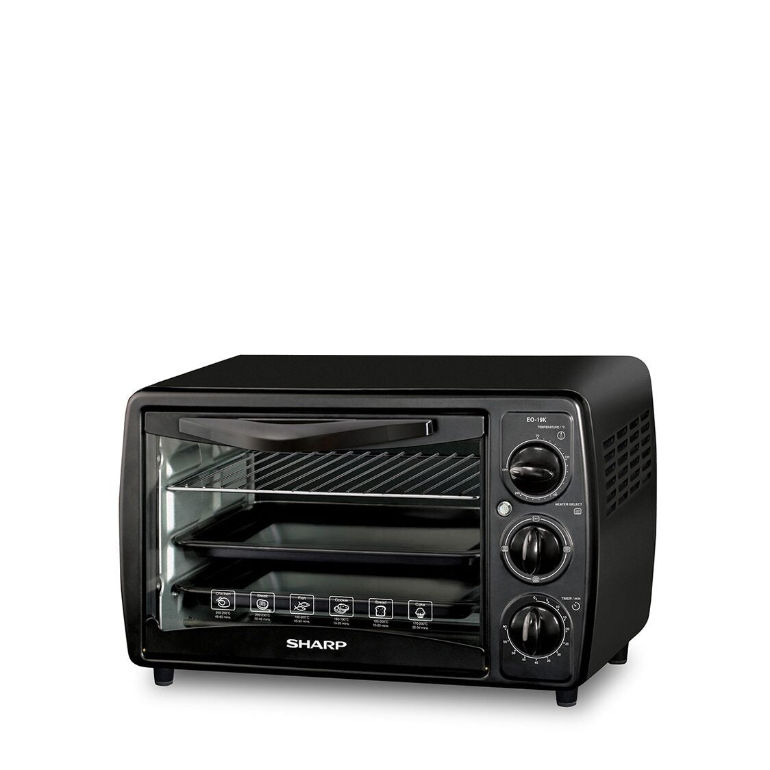 Sharp 19L Electric Oven (EO - 19K) - Metro Singapore Departmental Store - Celebrating 69 Years in SG