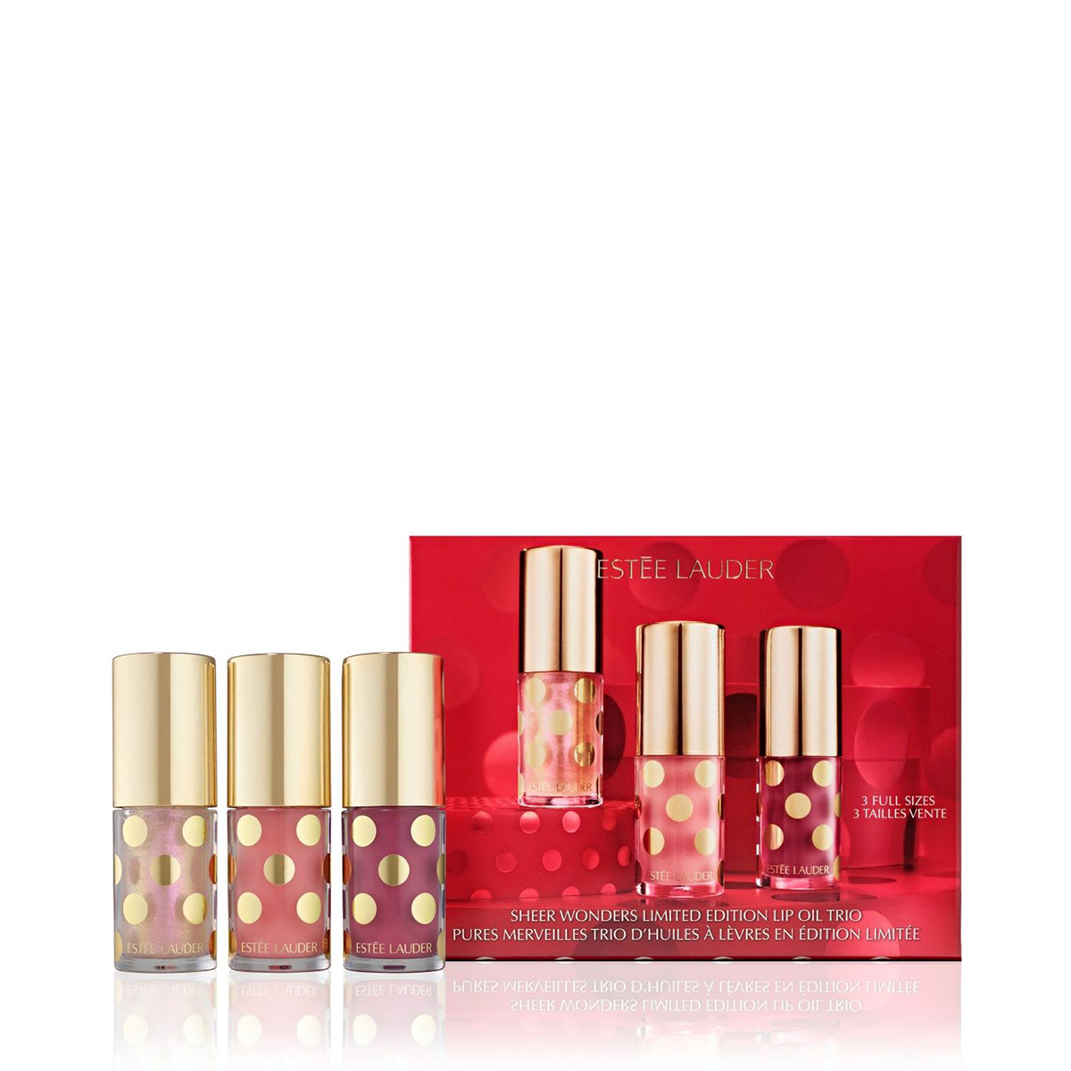 Estee Lauder Sheer Wonders Lip Oil Trio