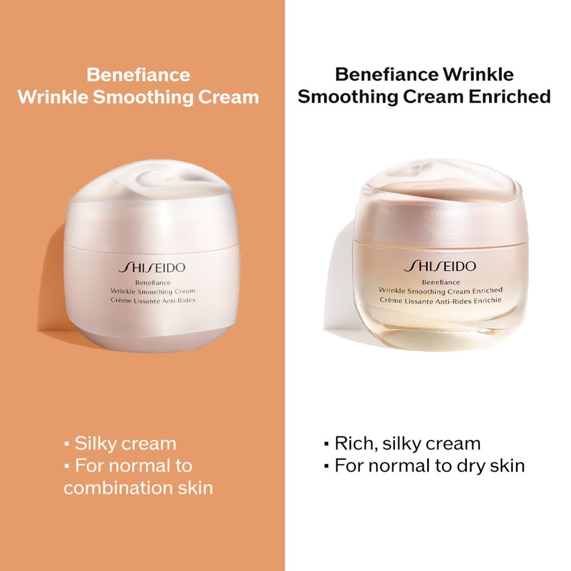 Shiseido Benefiance Wrinkle Smoothing Cream Enriched 50ml - Metro Singapore Departmental Store - Celebrating 69 Years in SG