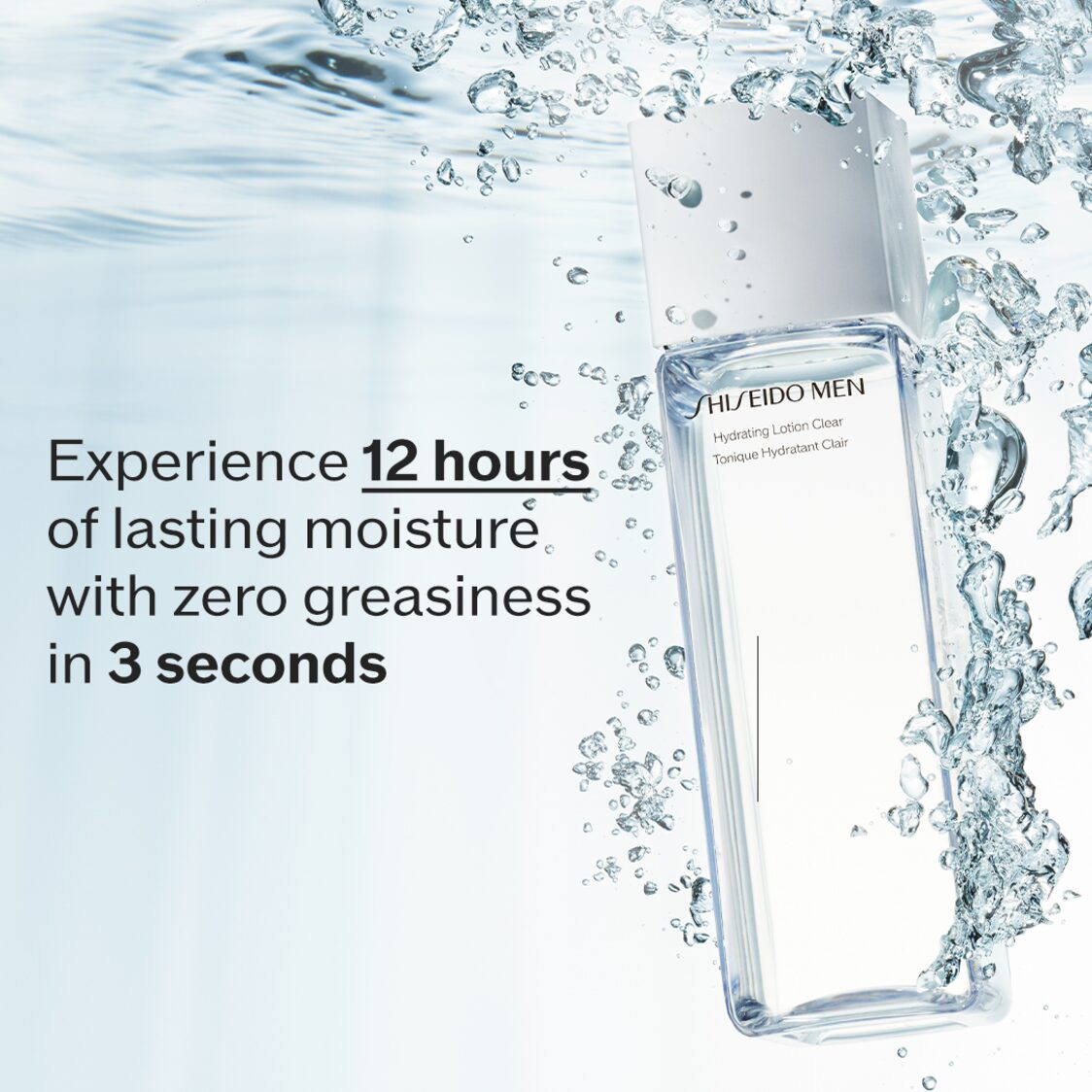 Shiseido Men Hydrating Lotion Clear 150ml - Metro Singapore Departmental Store - Celebrating 69 Years in SG