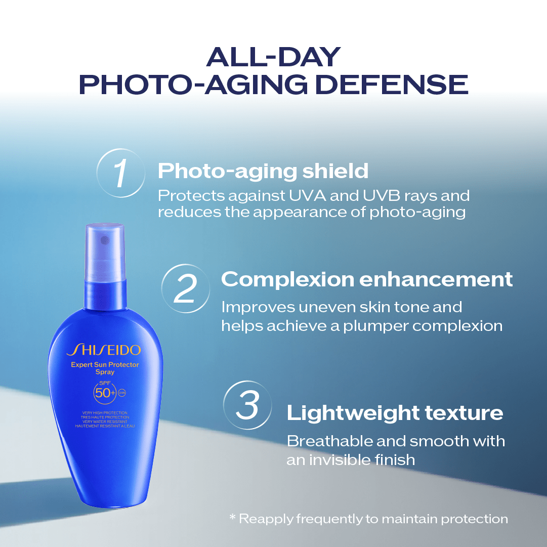 Shiseido Perfect Sun Protector Spray - Metro Singapore Departmental Store - Celebrating 69 Years in SG