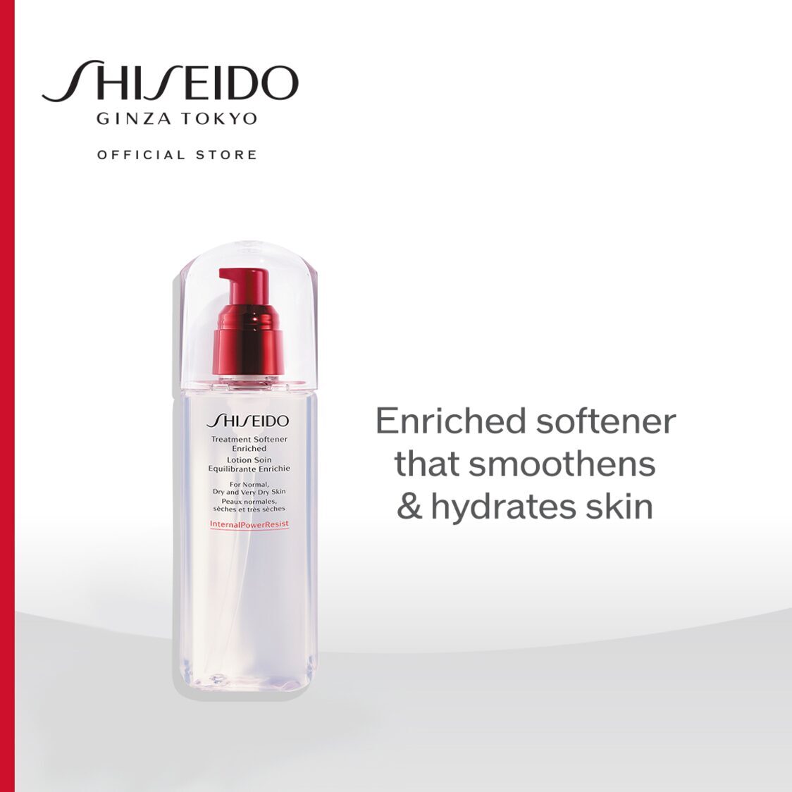 Shiseido Treatment Softener Enriched - Metro Singapore Departmental Store - Celebrating 69 Years in SG