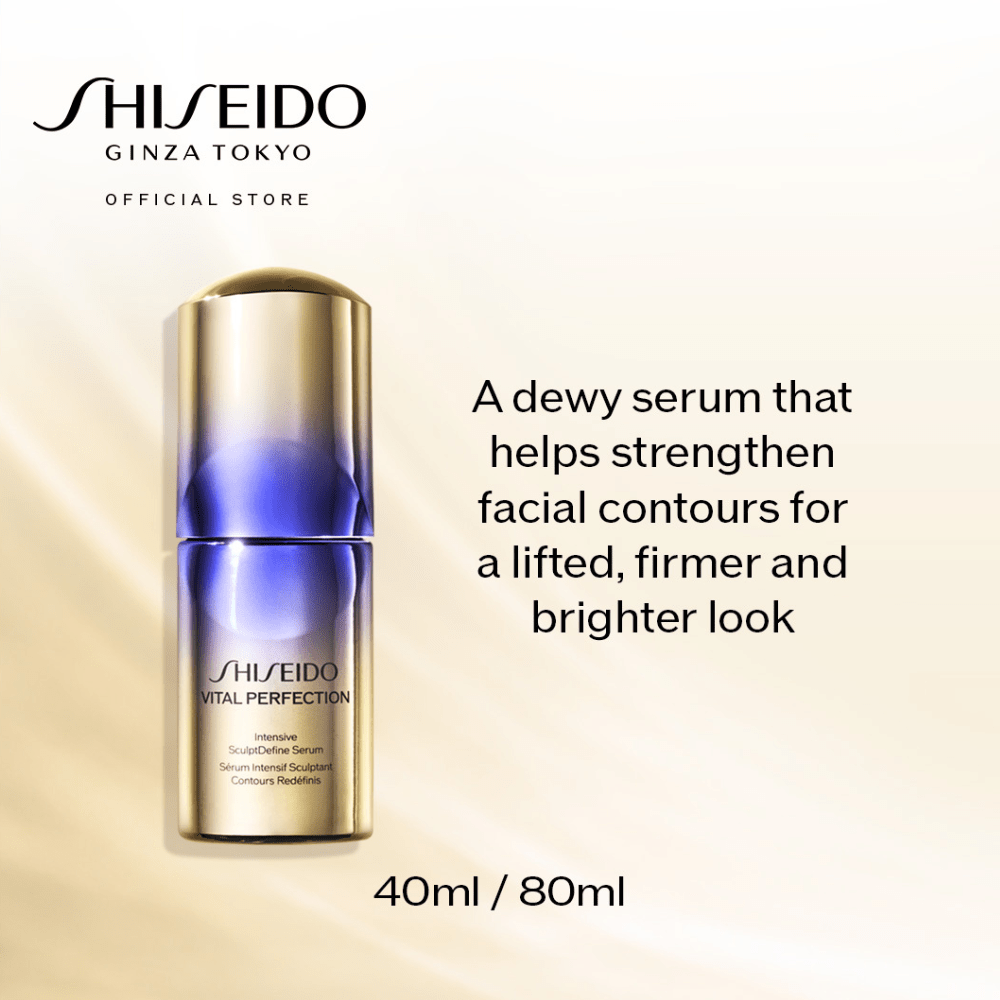 Shiseido Vital Perfection Intensive SculptDefine Serum - Metro Singapore Departmental Store - Celebrating 69 Years in SG