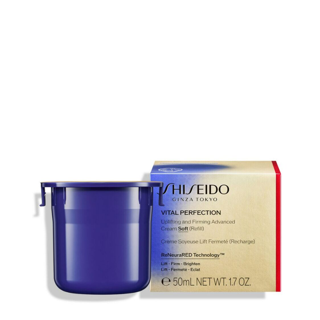 Shiseido Vital Perfection Uplifting and Firming Advanced Cream Soft 50ml Refill - Metro Singapore Departmental Store - Celebrating 69 Years in SG