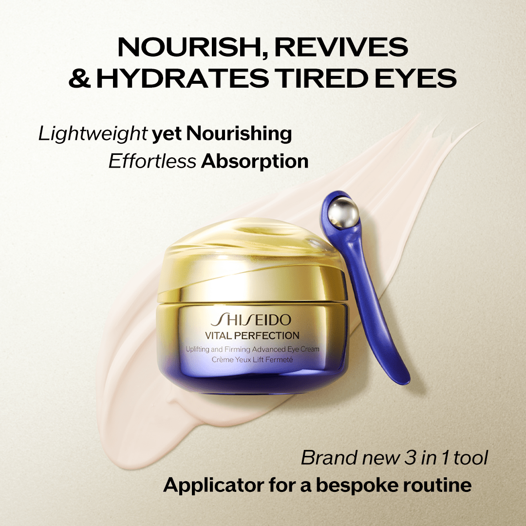Shiseido Vital Perfection Uplifting and Firming Advanced Eye Cream - Metro Singapore Departmental Store - Celebrating 69 Years in SG