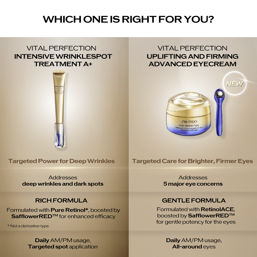 Shiseido Vital Perfection Uplifting and Firming Advanced Eye Cream - Metro Singapore Departmental Store - Celebrating 69 Years in SG