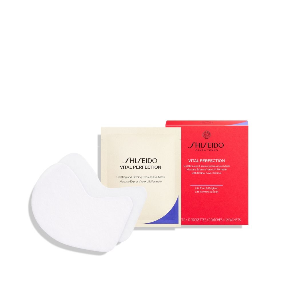 Shiseido Vital Perfection Uplifting and Firming Express Eye Mask (12 sheets) - Metro Singapore Departmental Store - Celebrating 69 Years in SG