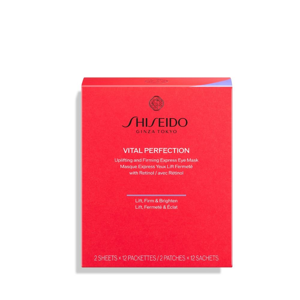 Shiseido Vital Perfection Uplifting and Firming Express Eye Mask (12 sheets) - Metro Singapore Departmental Store - Celebrating 69 Years in SG
