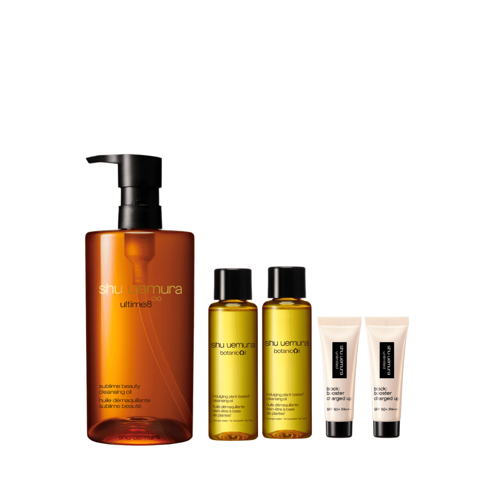 Shu Uemura Ultime8 Sublime Cleansing Oil 450ml Set (worth $270) - Metro Singapore Departmental Store - Celebrating 69 Years in SG