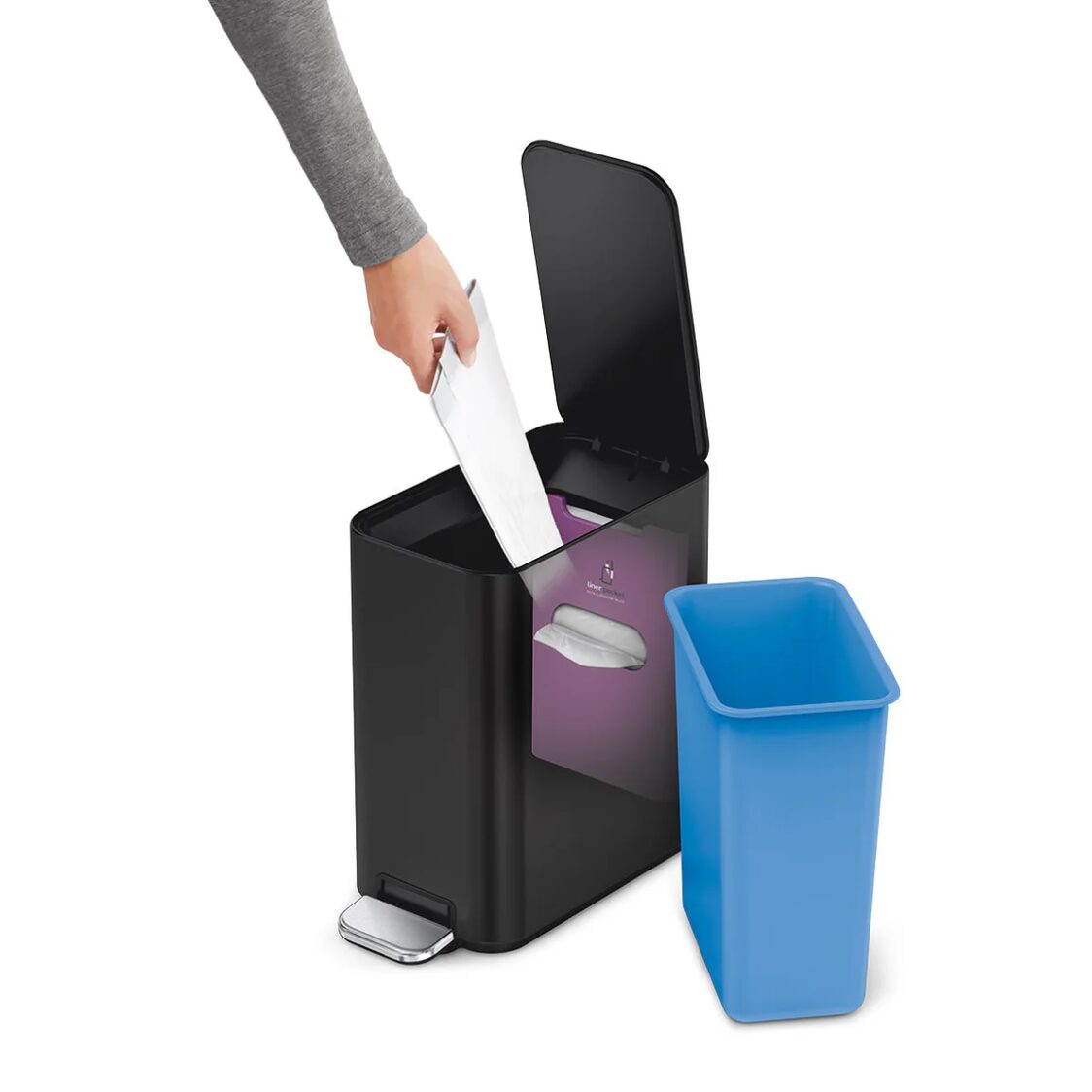 Simplehuman 5L Slim Step Bin - Metro Singapore Departmental Store - Celebrating 69 Years in SG