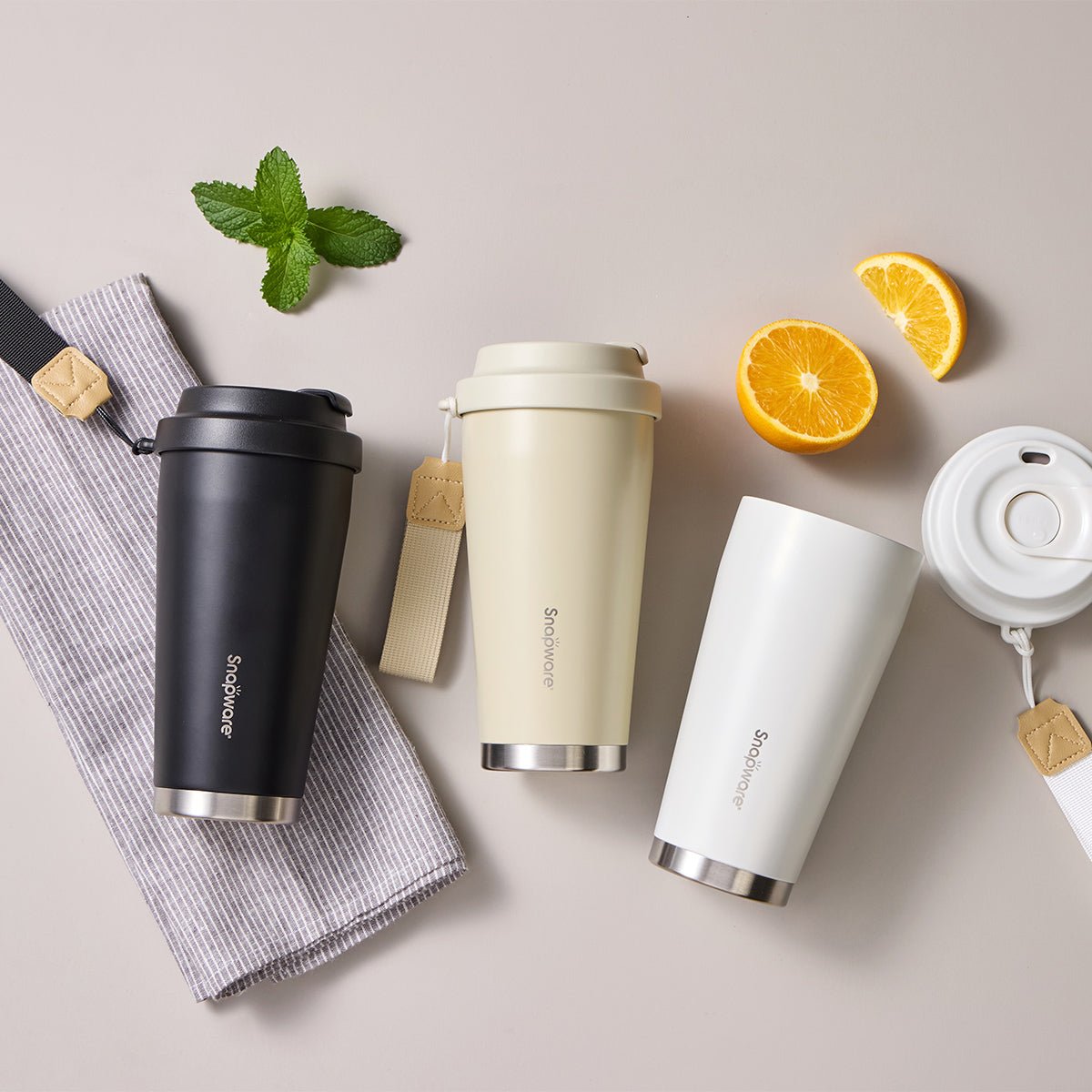 Snapware Leak - proof Coffee Tumbler (SN - BZL550BK) - Metro Singapore Departmental Store - Celebrating 69 Years in SG