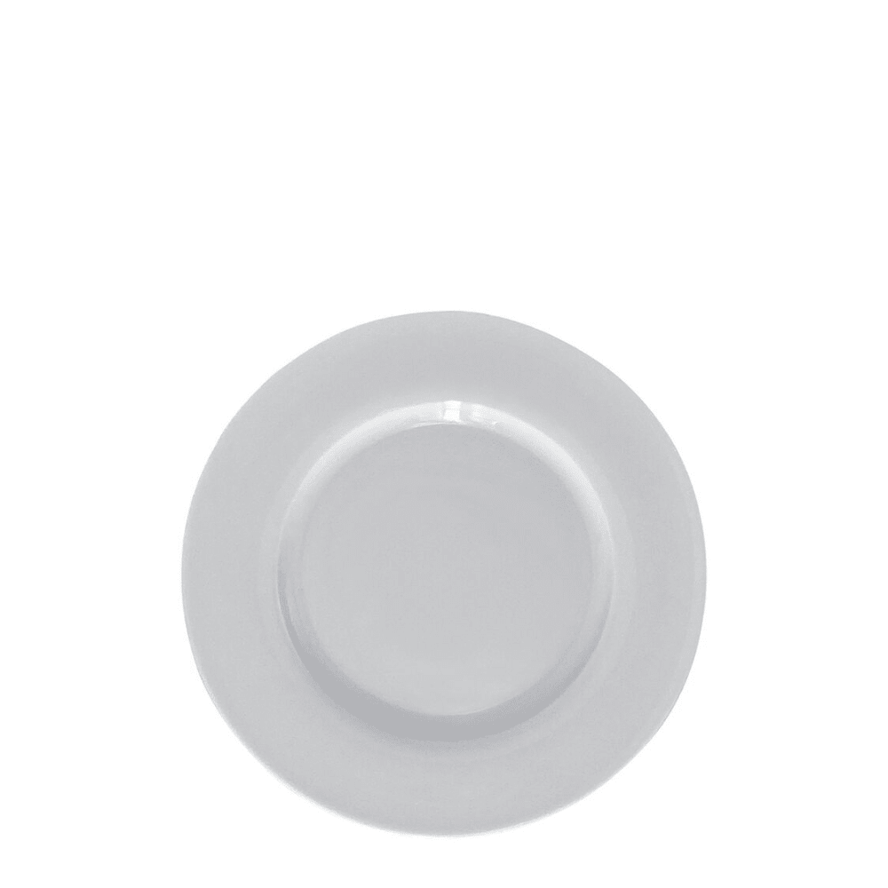 Soirée By Charles Millen - Weiss - 05 Coupe White 8.25" Rimmed Dessert Plate - Metro Singapore Departmental Store - Celebrating 69 Years in SG