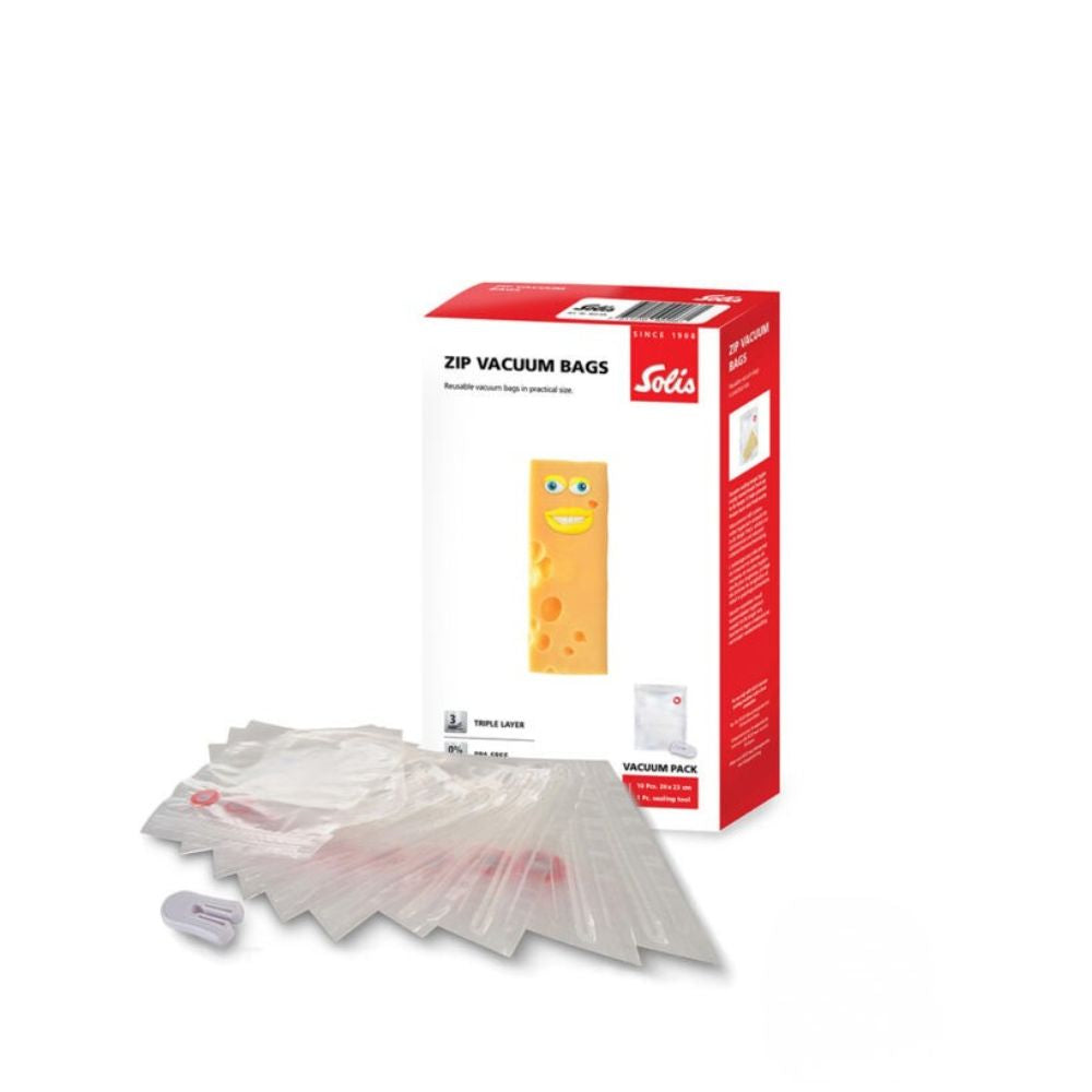 Solis Vacuum Zipper Bags 10pcs (20x23) 1879SL-922.68