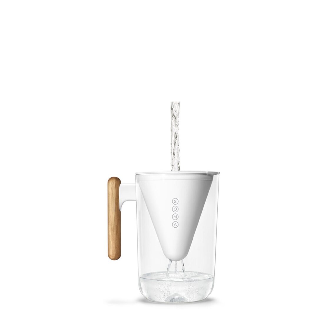 Soma Pitcher Plant - Based Water Filtration Pitcher White 10 - Cup - Metro Singapore Departmental Store - Celebrating 69 Years in SG