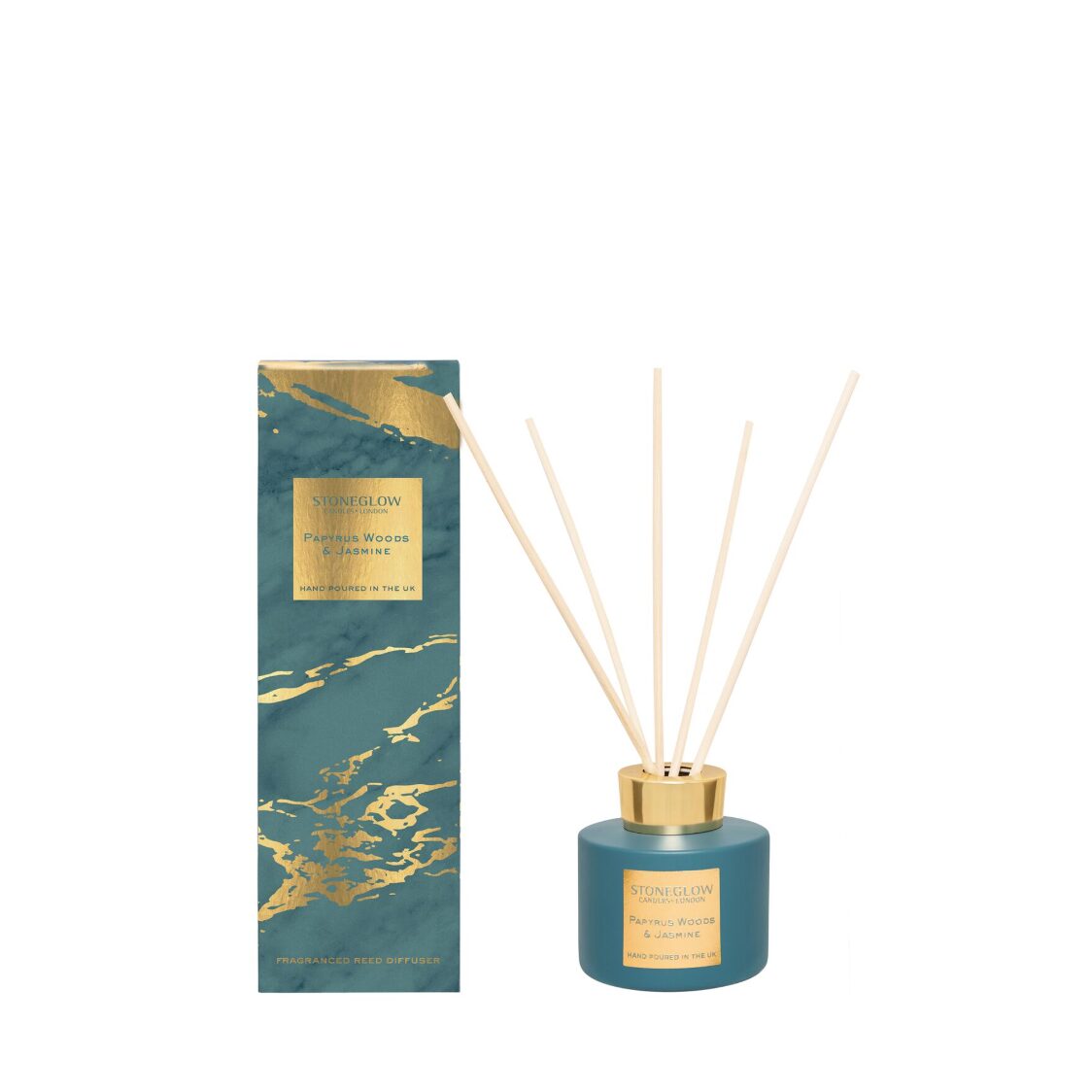 Stoneglow Papyrus Woods & Jasmine Diffuser 120ml - Metro Singapore Departmental Store - Celebrating 69 Years in SG
