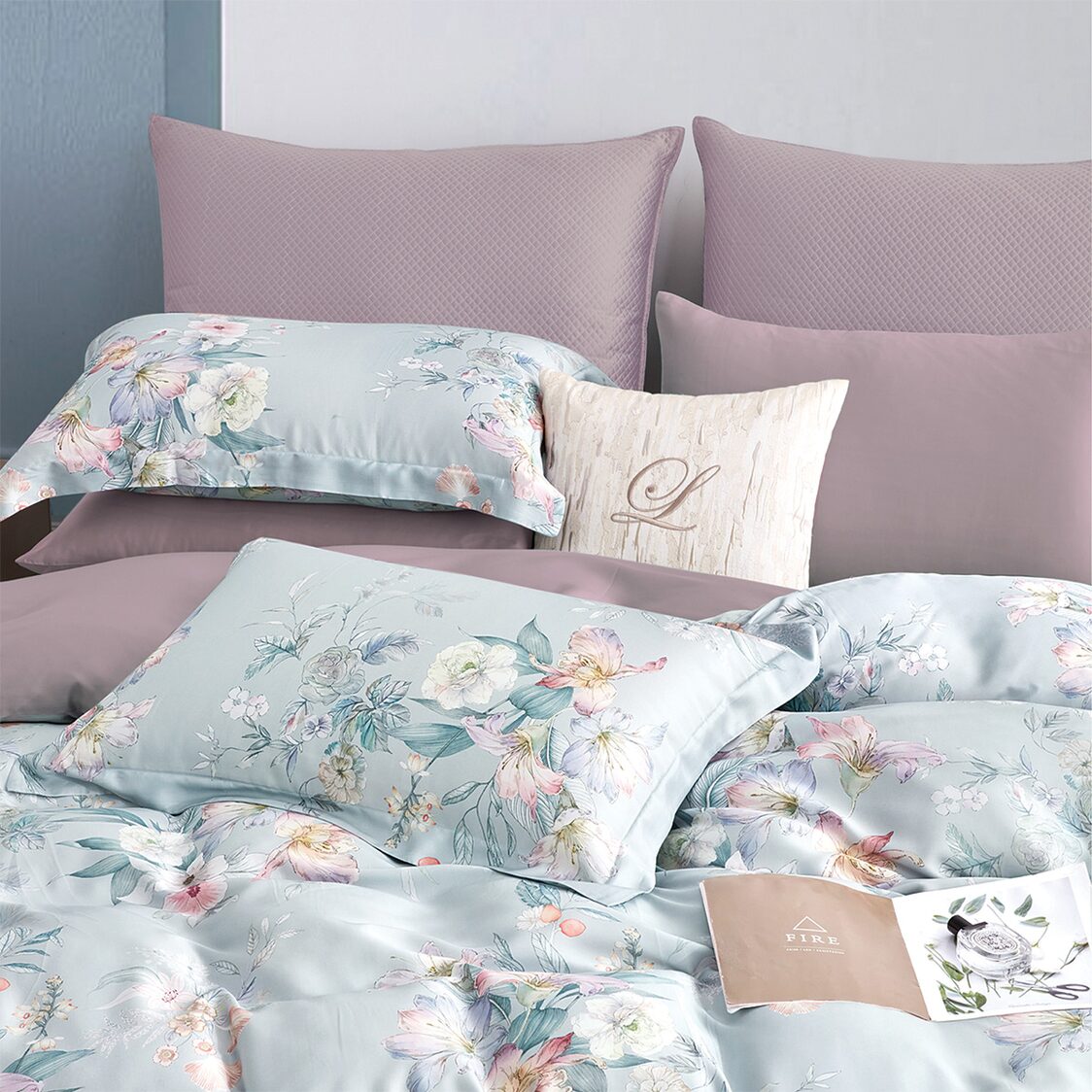 Suzanne Sobelle Bloomsbury Luxury Tencel CMSS94 Haley - Deluxe Fitted Sheet Set / Bed Set / Comforter - Metro Singapore Departmental Store - Celebrating 69 Years in SG