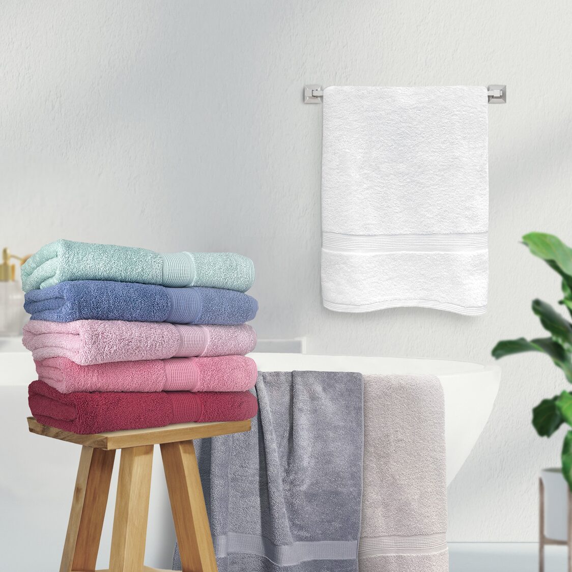 Suzanne Sobelle Victoria Bath Towel - Metro Singapore Departmental Store - Celebrating 69 Years in SG