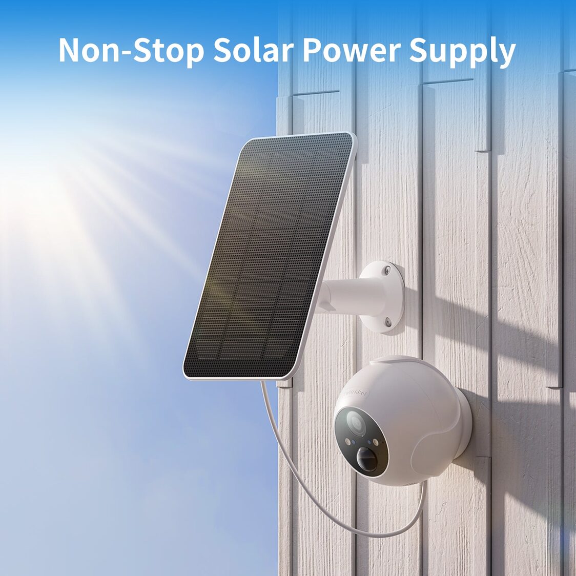 SwitchBot Solar Panel for Outdoor Spotlight Cam - Metro Singapore Departmental Store - Celebrating 69 Years in SG
