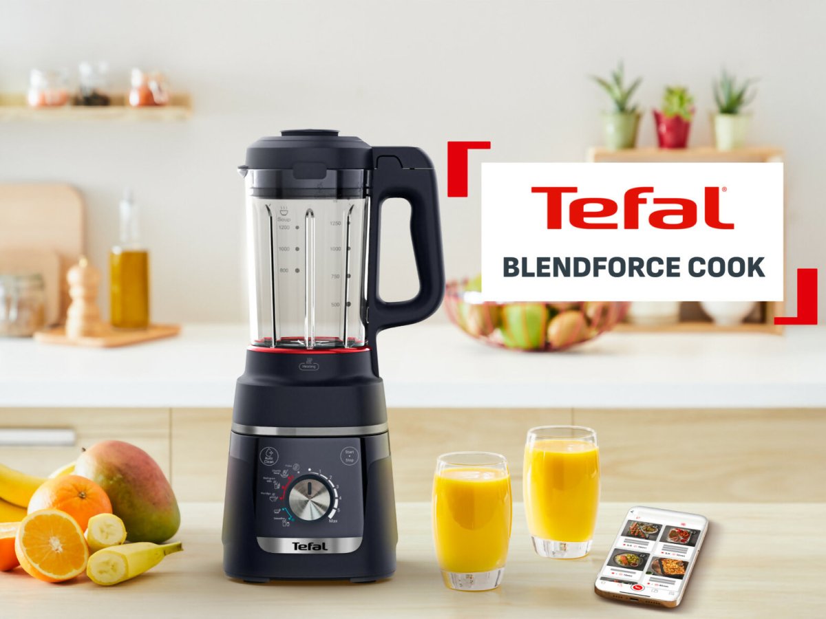 Tefal Blendforce Cook Heating Blender 1000W (BL57T8G1) - Metro Singapore Departmental Store - Celebrating 69 Years in SG