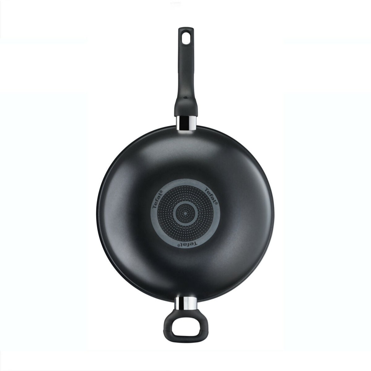 Tefal Cook Easy 32cm Non - Stick Wokpan with Glass Lid (B50394) - Metro Singapore Departmental Store - Celebrating 69 Years in SG