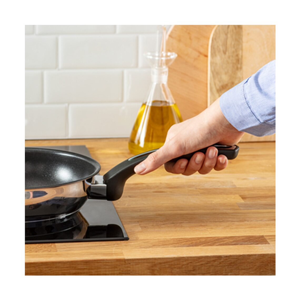Tefal Emotion 28Cm Induction Non - Stick Frypan E30006 - Metro Singapore Departmental Store - Celebrating 69 Years in SG