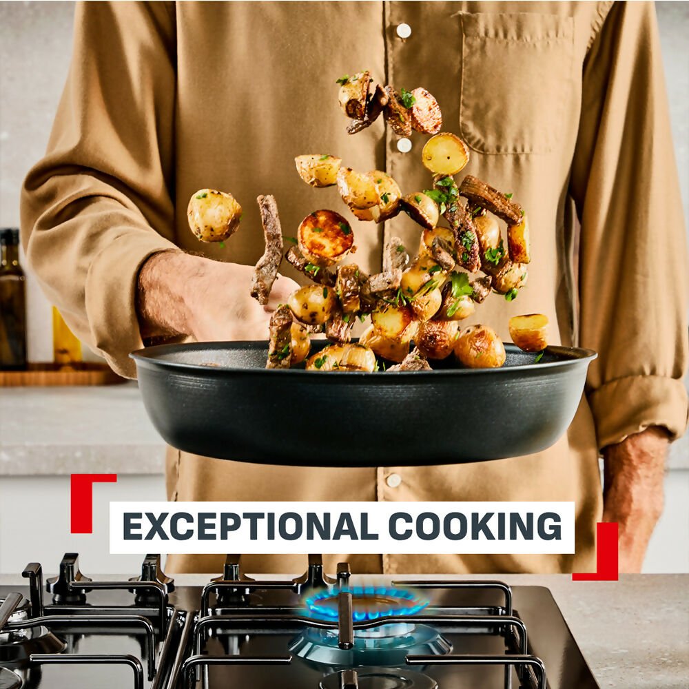 Tefal Excellence Fusion IH Fry Pan 20cm (G33802) - Metro Singapore Departmental Store - Celebrating 69 Years in SG