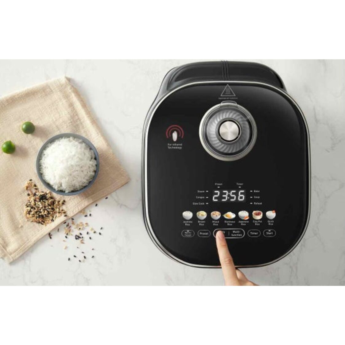 Tefal Far Infrared Induction Fuzzy Logic Rice Cooker 1.5L RK8868 - Metro Singapore Departmental Store - Celebrating 69 Years in SG