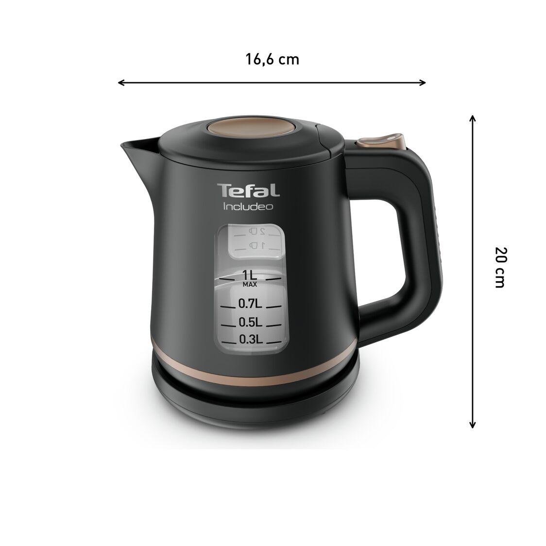 Tefal Includeo Kettle 1.0L KI5338 - Metro Singapore Departmental Store - Celebrating 69 Years in SG
