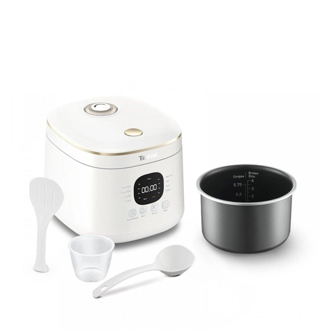 Tefal Mini Rice Mate Fuzzy Logic Rice Cooker 0.7L (RK5151) - Metro Singapore Departmental Store - Celebrating 69 Years in SG