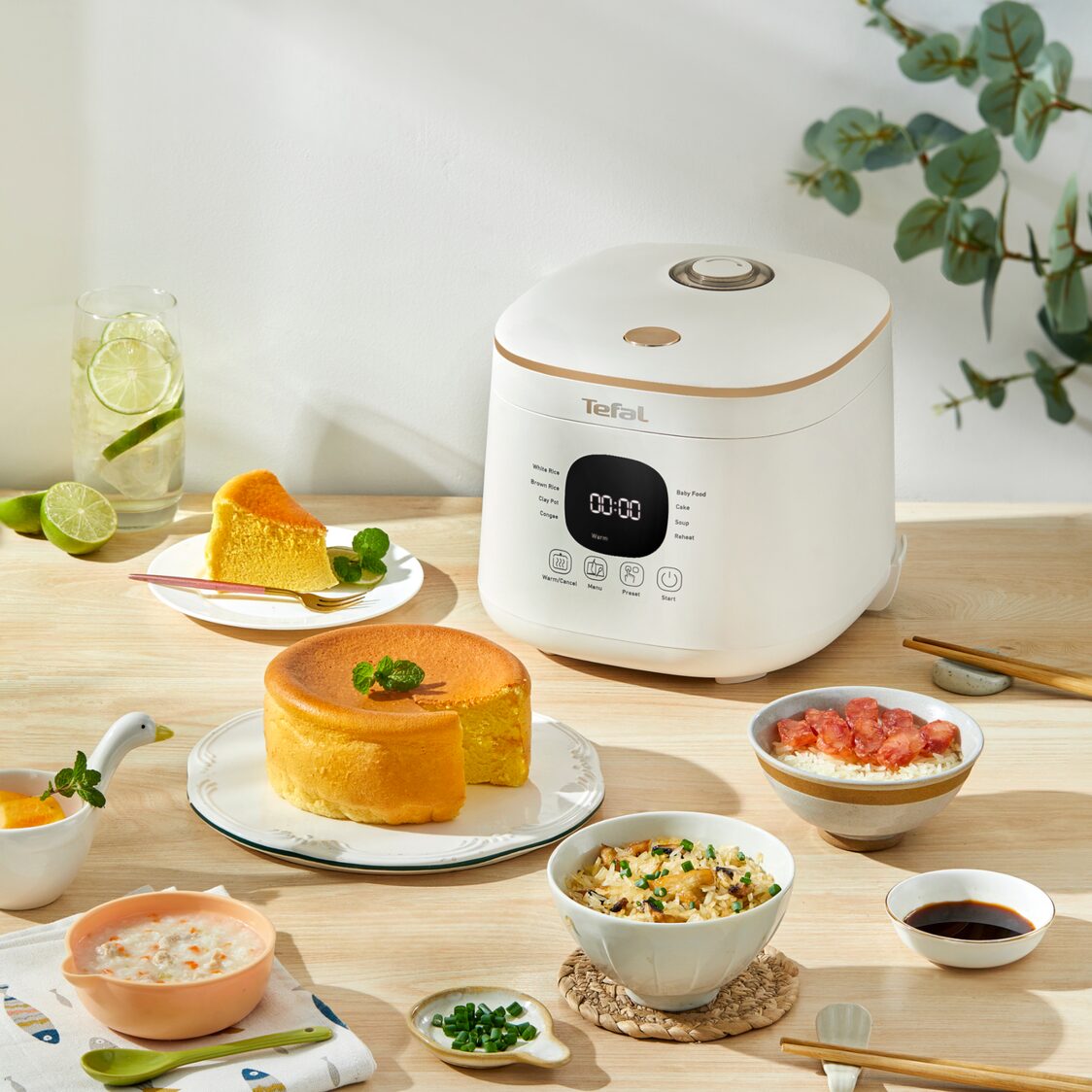 Tefal Mini Rice Mate Fuzzy Logic Rice Cooker 0.7L (RK5151) - Metro Singapore Departmental Store - Celebrating 69 Years in SG